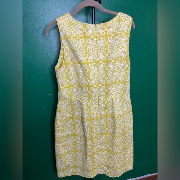 Boden NWOT Talia Sheath dress size 10R Floral Paisley Cotton Textured Career - Picture 8 of 12